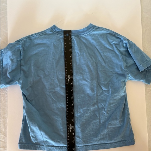 Nike Kids Gray and Blue Tees with Pink Accents - Picture 6 of 7